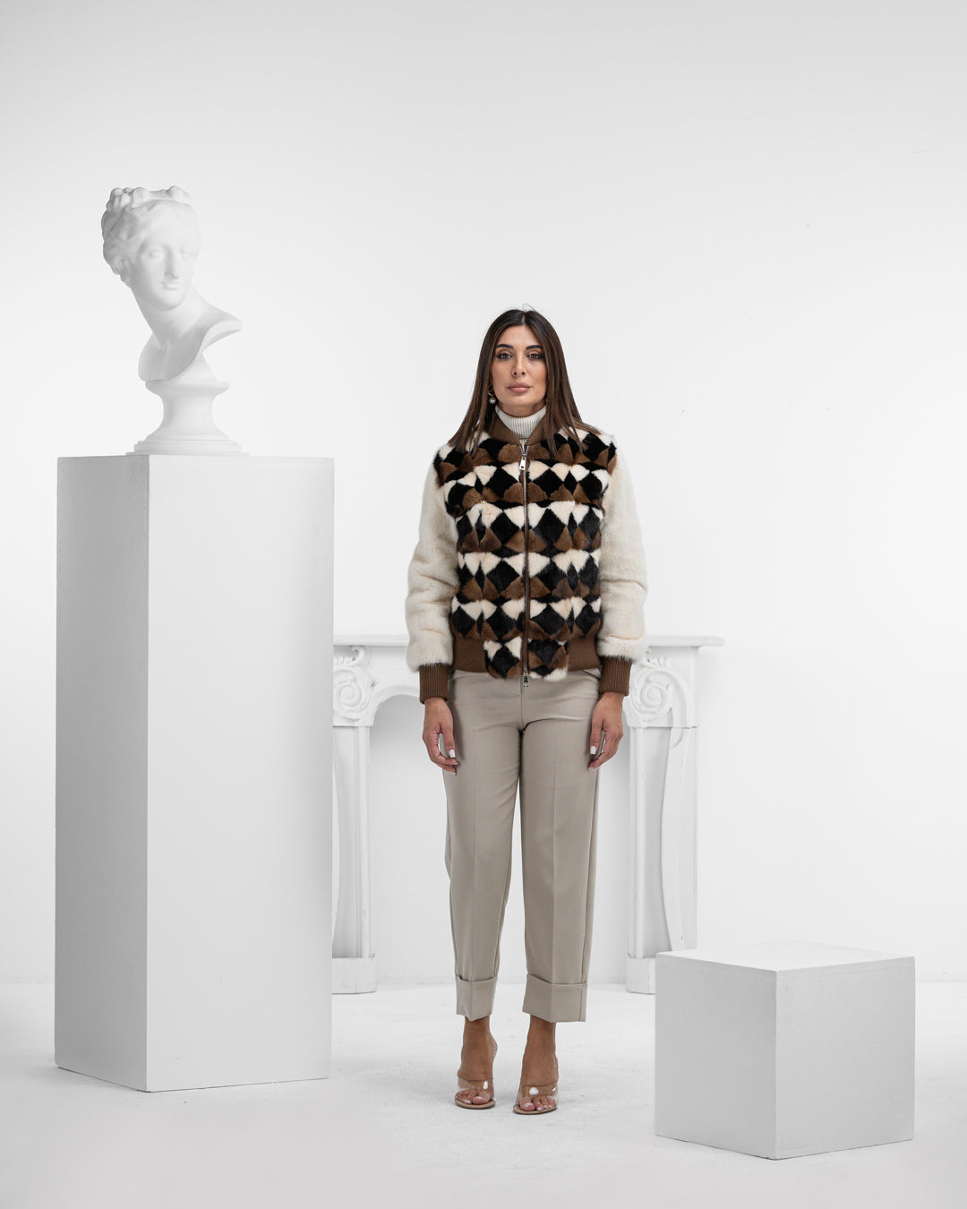 COLLEGE - VISONE JACQUARD